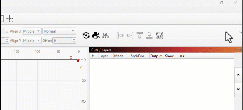 Expanding the docking toolbar