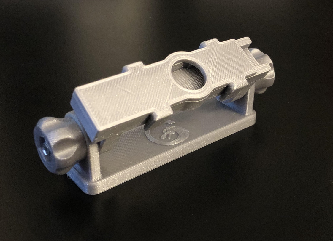 Sample image of the small camera mount